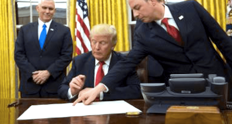 White House website posts inaccurate versions of Trump's executive orders