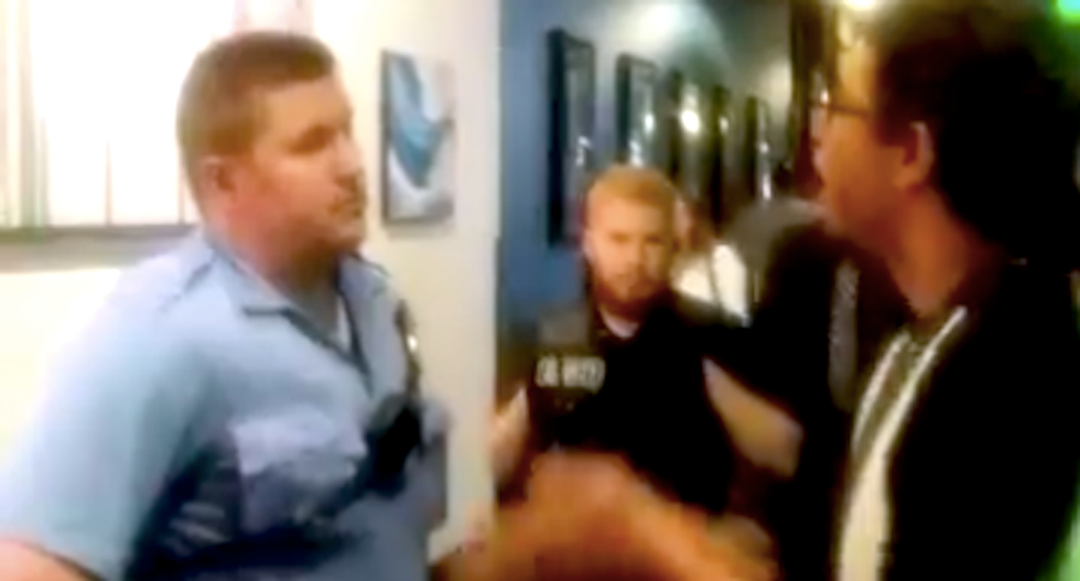 Black boy runs off to vomit in terror after Philly cinema manager calls cops on his dad over refund