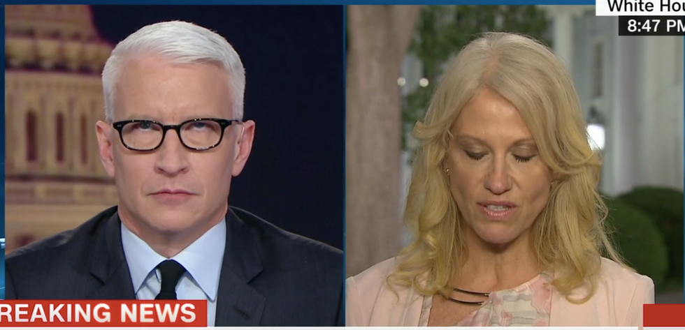 Kellyanne Conway: Anderson Cooper rolled his eyes at me because I'm a woman