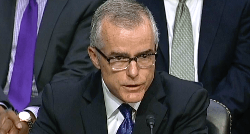 FBI deputy director McCabe to retire in 2018: Washington Post