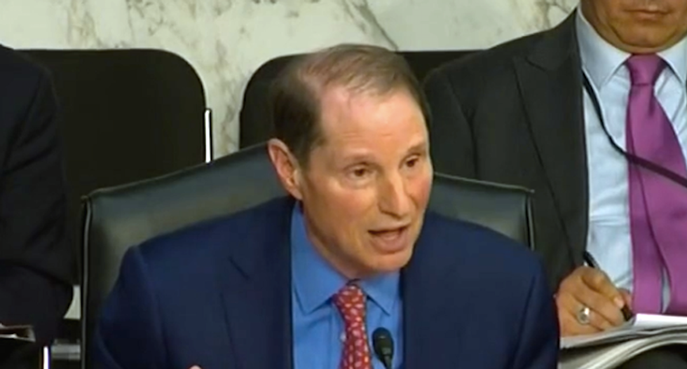 Senate Dem grills Trump officials about Russian ties -- and reveals investigation of money laundering