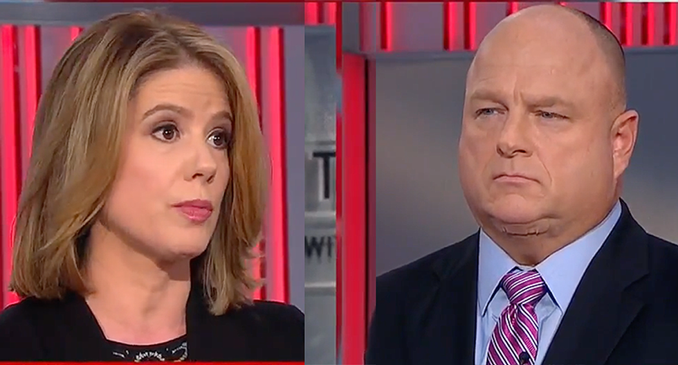 'Oh, that's bologna': CNN's Kirsten Powers bashes conservative David Urban's weak defense of Trump's Muslim ban