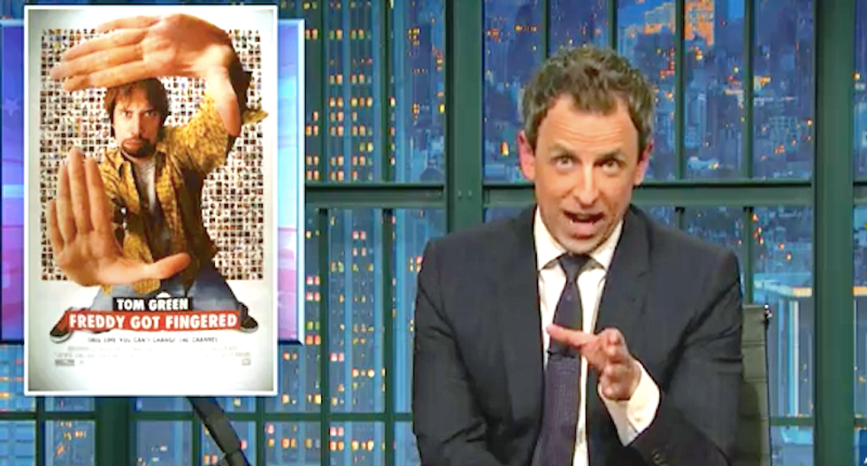 Seth Meyers: More people have been arrested over 'Freddy Got Fingered' than the financial crisis