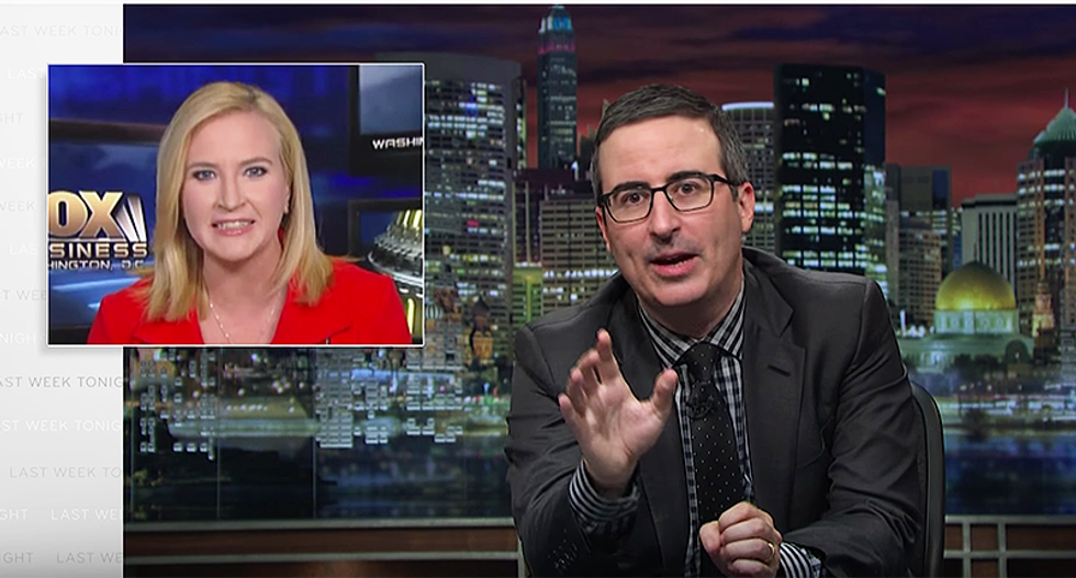 John Oliver hits back when Fox News attacks his net neutrality campaign