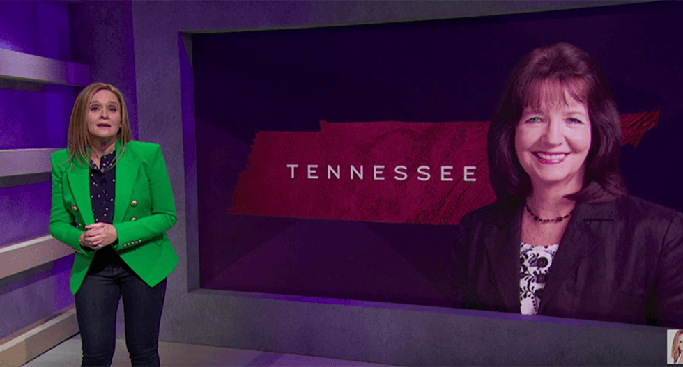 Samantha Bee destroys hateful GOP lawmaker Sheila Butt — the worst person in Tennessee
