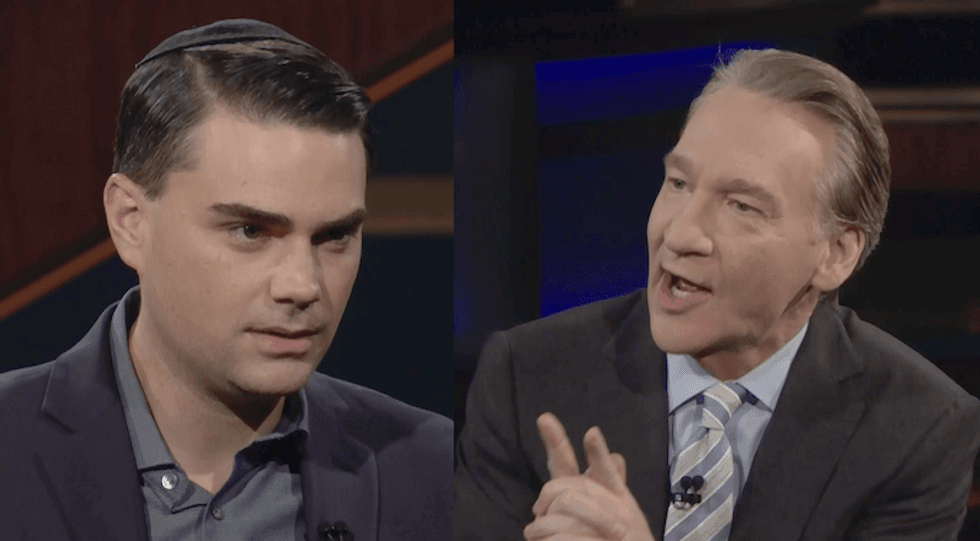 Conservative Ben Shapiro defends Trump on Bill Maher by claiming he's 'too ignorant' to have colluded with Russia