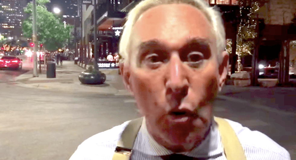 Viral video that suggests Trump has Alzheimer's has conservative Roger Stone worried