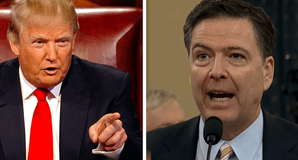 'Small circle' of Justice Department officials were aware of Comey's memos on Trump meetings: report
