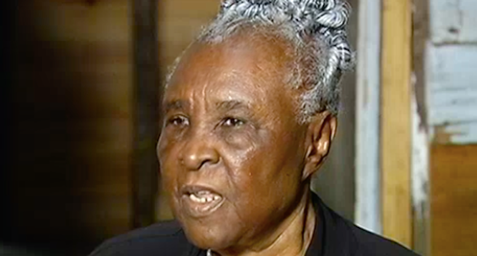 87-year-old woman visits the African-American History Museum -- to see the ‘slave cabin’ she was born in