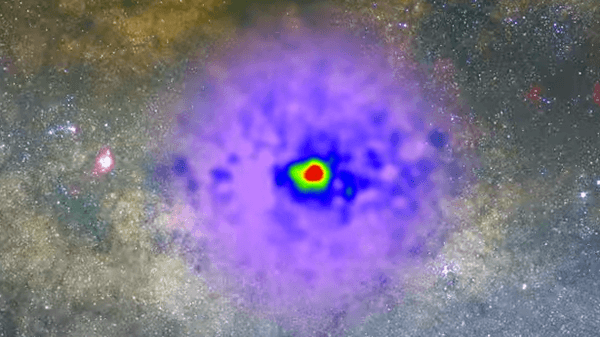 Researchers remove gamma ray images pixel by pixel for first-ever peek at dark matter