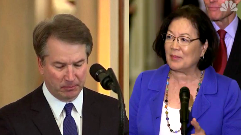 Democratic Sen. Mazie Hirono slams GOP's 'bullsh*t' claims about Brett Kavanaugh's accuser: ABC