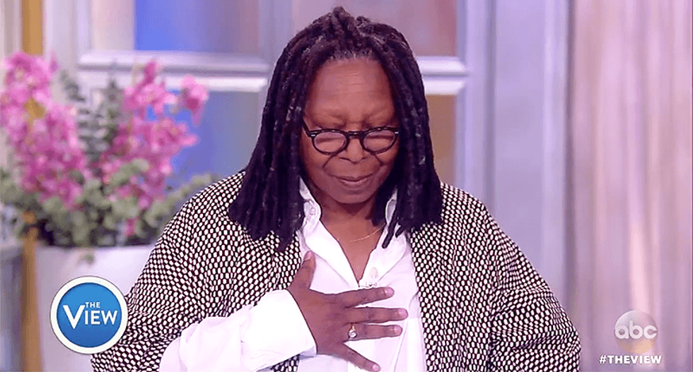 Whoopi Goldberg mocks 'cry-baby' Trump playing the media's victim: 'Let's talk about Barack Obama'