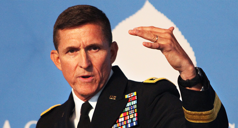 Trump is telling aides he wants to re-hire Michael Flynn if he's cleared by the FBI: report