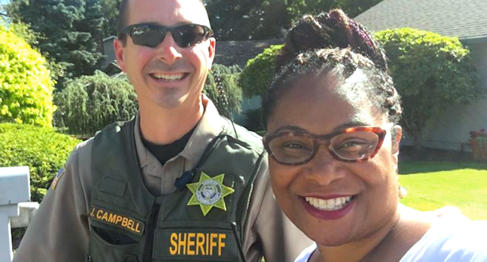 Oregon woman calls cops on black lawmaker knocking on doors while campaigning for re-election