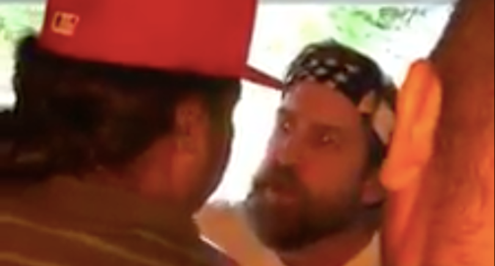 WATCH: White man goes on racist tirade because neighbors were playing Latin music