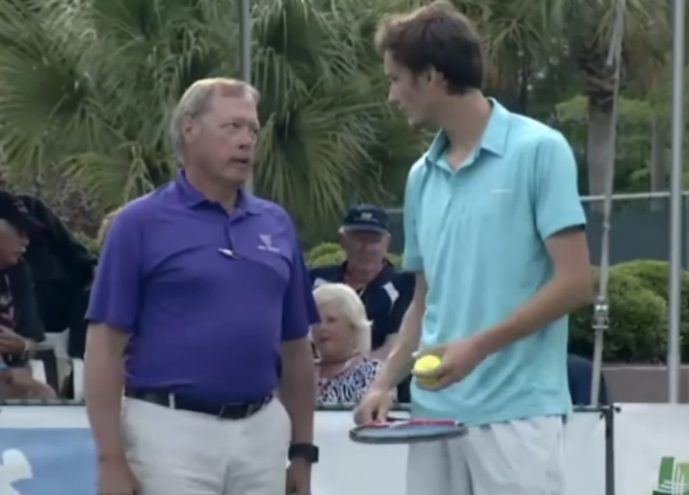 WATCH: Tennis player’s racist outburst at black referee gets him disqualified mid-match
