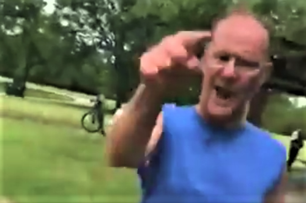 Angry racist berates woman for wearing a Puerto Rico shirt in America -- without realizing it's part of the US