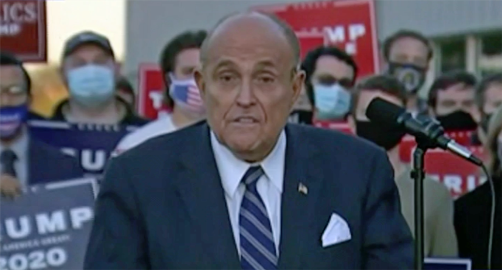 Rudy Giuliani is ‘leading the legal effort’ to stop vote counting in Pennsylvania: Eric Trump