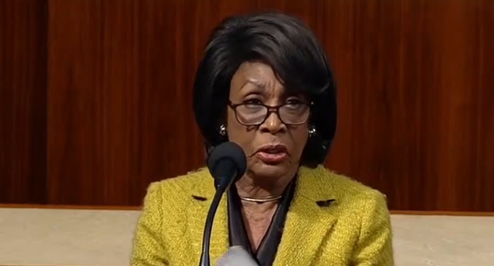 'He has shown us who he is': Maxine Waters flattens Trump and GOP defenders to applause from the House floor
