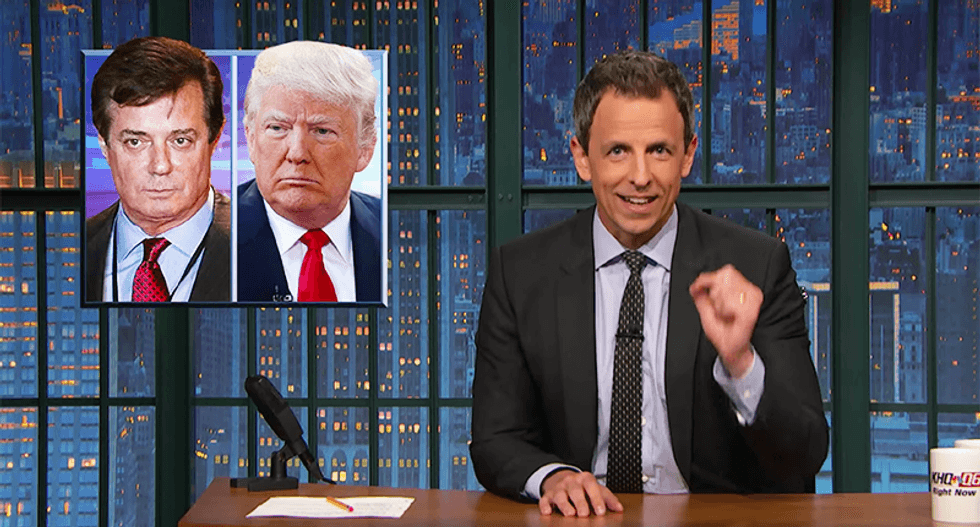 Seth Meyers calls BS on Donald Trump’s racist, xenophobic misogyny being ‘all for show’