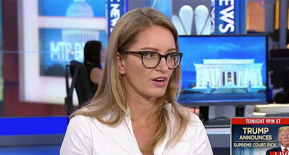 'No one takes him seriously': MSNBC's Katy Tur nails Trump for embarrassing America on the global stage