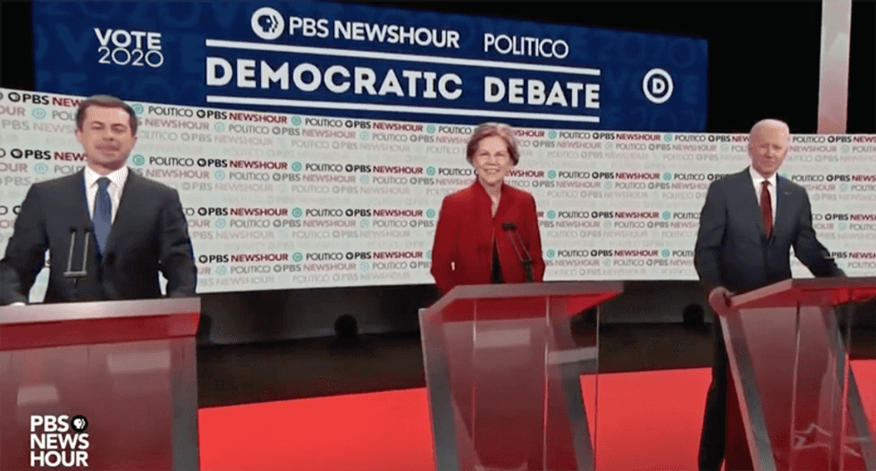 Debate viewers complain moving background is making them sick: ‘Are they trying to make us all nauseous?’