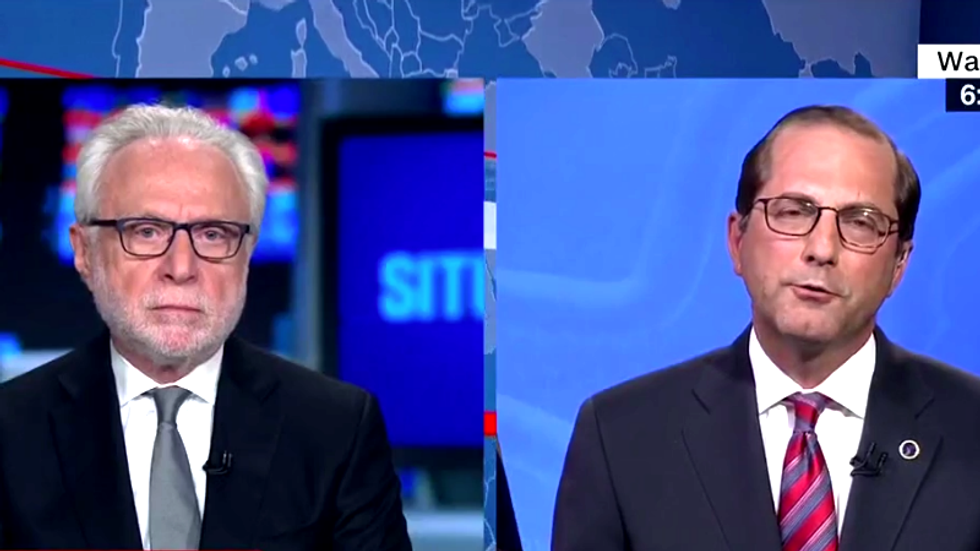 Wolf Blitzer hammers HHS secretary when he dodges questions about why they weren't prepared for family separations