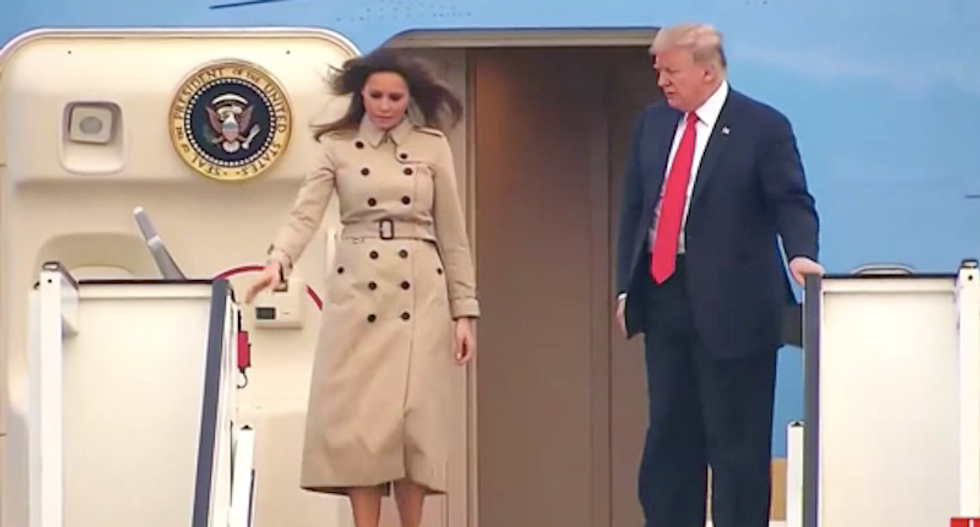 Trump drowned in ridicule over reports that Melania renegotiated prenup before moving into White House