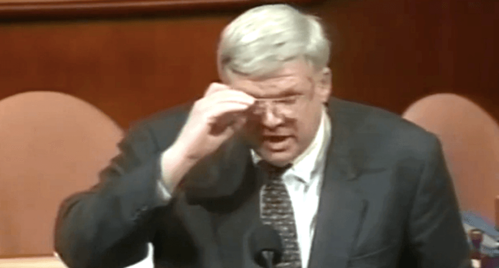 Serial child molester Dennis Hastert in 2003: ‘Put repeat child molesters into jail for the rest of their lives’