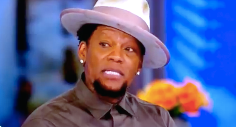DL Hughley delivers painful truth to The View: 'The most dangerous place for black people to live is in white people's imagination'
