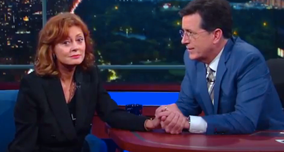 Susan Sarandon: I’m more afraid of Hillary’s war record than Trump’s wall