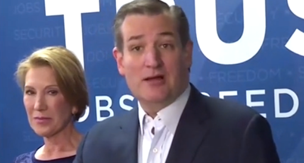 Ted Cruz joins GOP group demanding that Justice Dept. stop probing Big Oil's climate denial