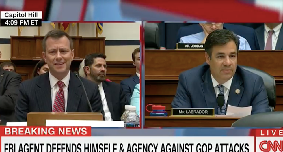 FBI agent Strzok shuts down Republican accusing him of bias with facts about investigating Hillary emails
