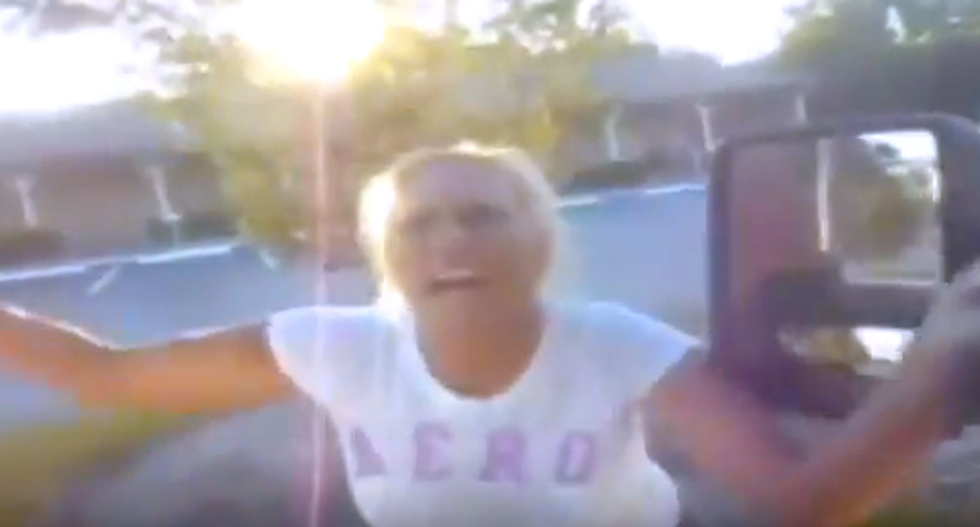‘You’re going to f*cking jail’: Watch off-duty Florida deputy go berserk after her truck is towed