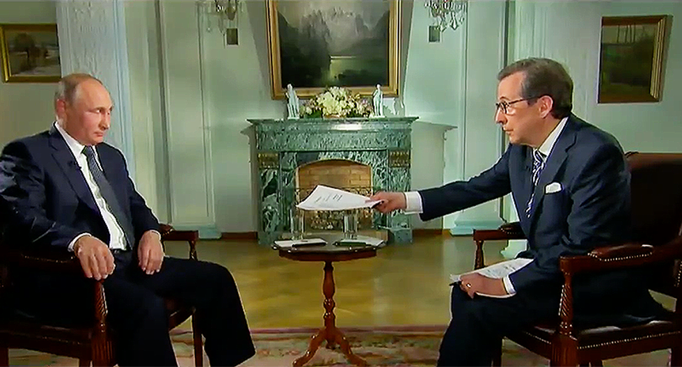 Fox News' Chris Wallace laughs when asked about Putin not taking indictment papers: 'He certainly wasn't'