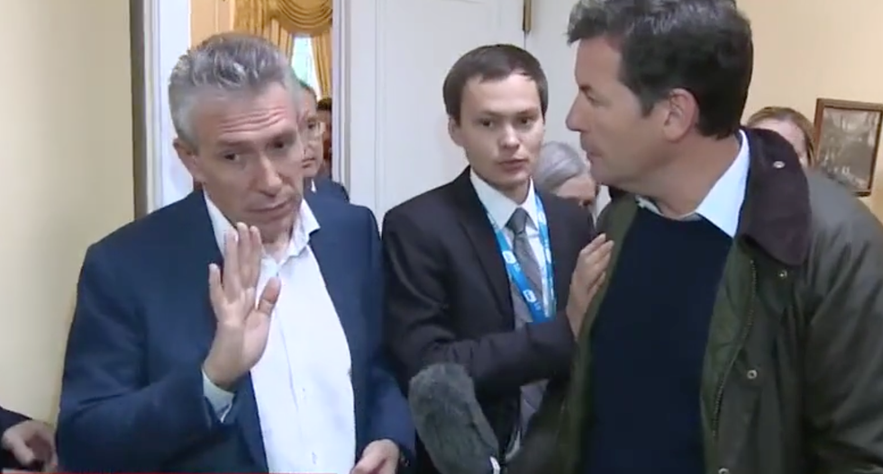 'No comment': Watch the Russian banker who met with Kushner in December flee from a CNN reporter