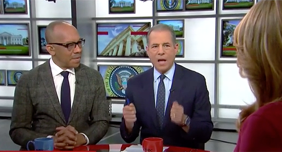 MSNBC panel laughs at BS White House talking points justifying Trump's 'hostage statement'