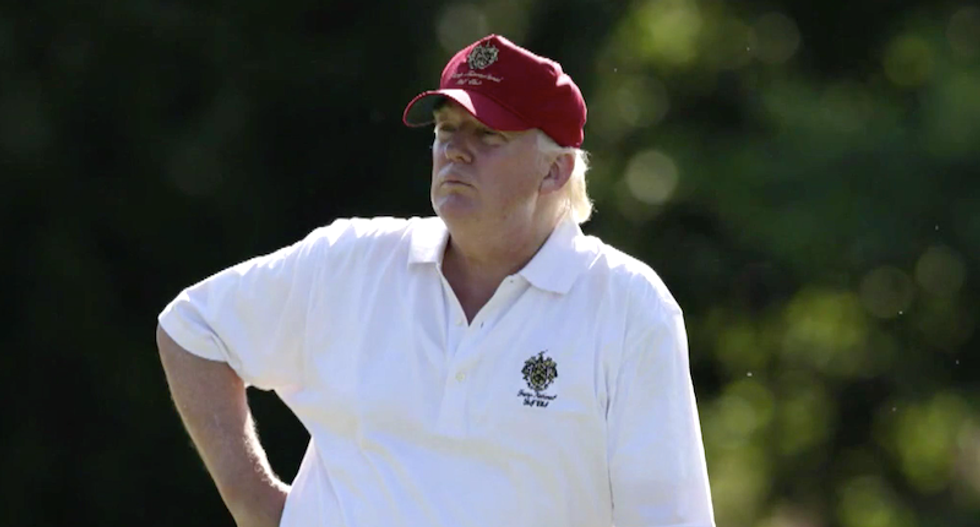 Enhanced unemployment expired Friday — President Trump responded by spending Saturday golfing