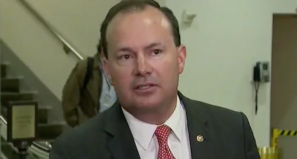 The View's audience goes wild hearing GOP's Mike Lee call out Trump 'gaslighting'