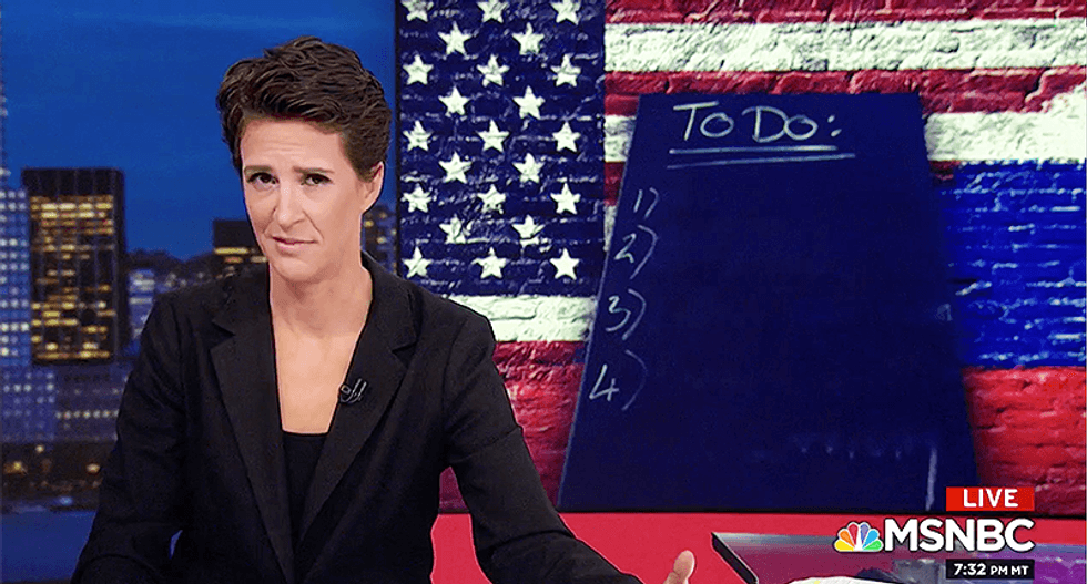 Rachel Maddow demands Congress hold hearings on these major ways Russia changed American policy through Trump