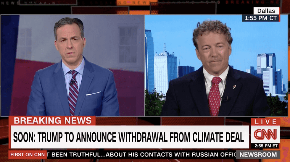 'All that has happened': CNN's Jake Tapper crushes Rand Paul's lie that climate predictions are wrong