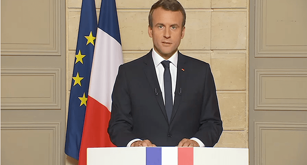 'Make our planet great again': French president blasts Trump for pulling out of Paris Climate Agreement