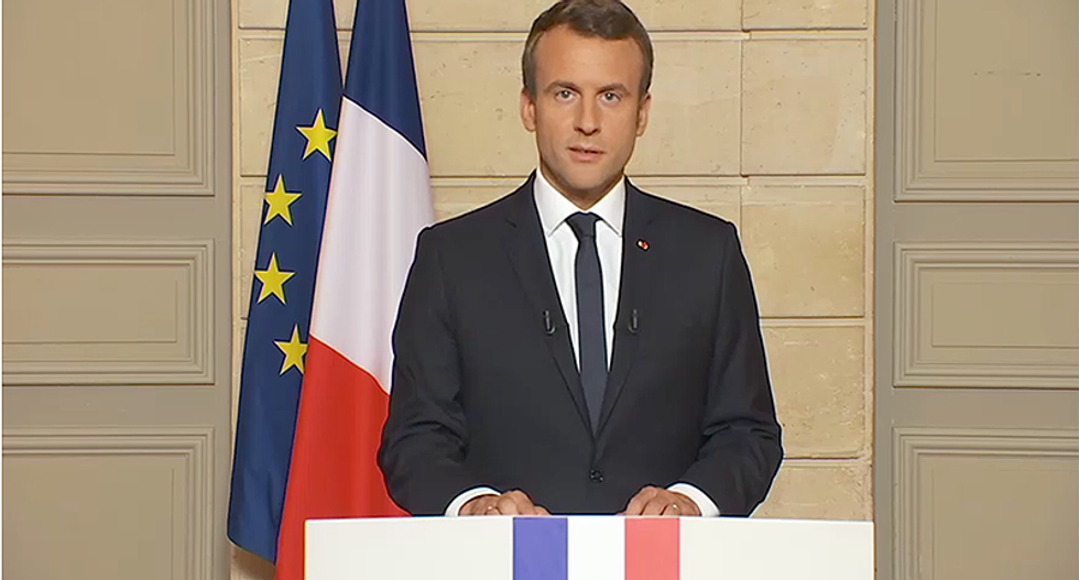 'Make our planet great again': French president blasts Trump for pulling out of Paris Climate Agreement