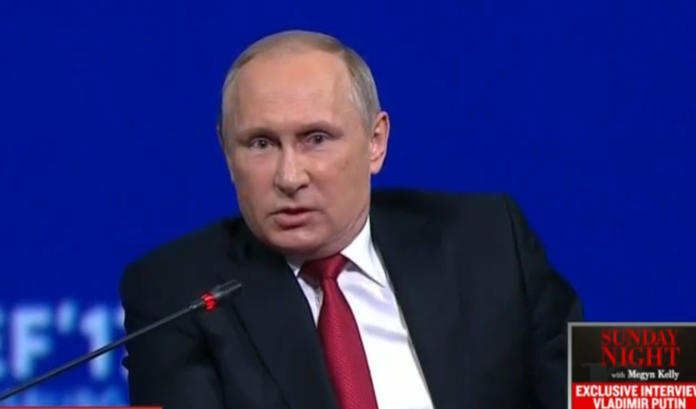 Putin: People who blame Russia for election hacks are like anti-Semites who blame everything on Jews