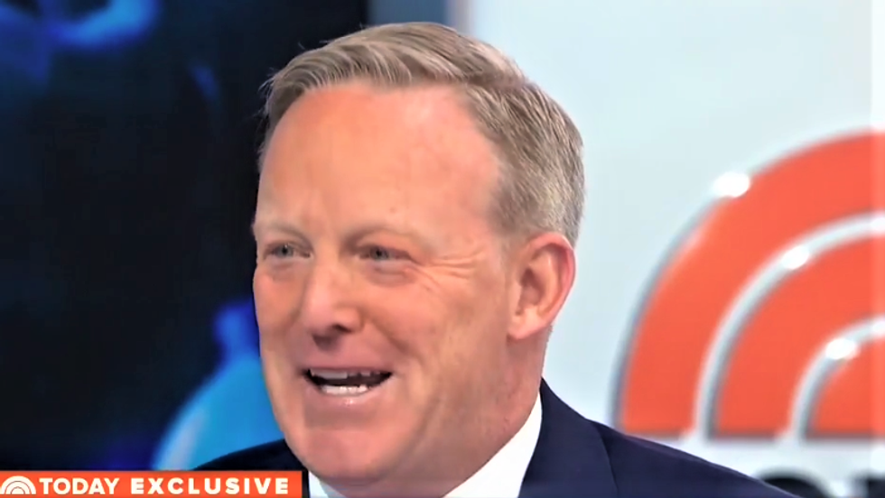 WATCH: Sean Spicer relieved after Today Show host lists 'only' three Trump lies he was forced to defend