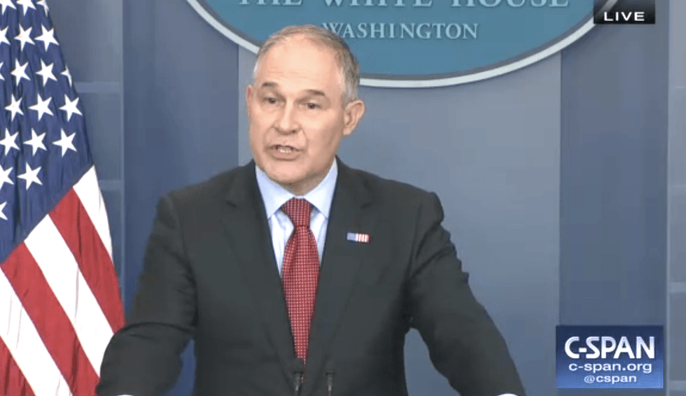 CNN's Jim Acosta hammers EPA's Pruitt for putting 'head in the sand' on climate change