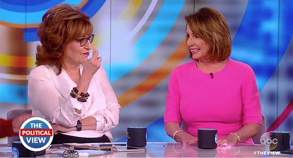 Joy Behar hammers Nancy Pelosi on why Democrats won't impeach Trump for 'obstruction of justice'