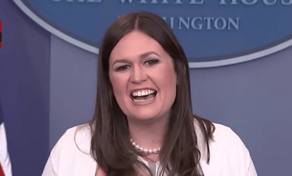 WATCH LIVE: Trump spokeswoman Sarah Huckabee Sanders holds White House press briefing