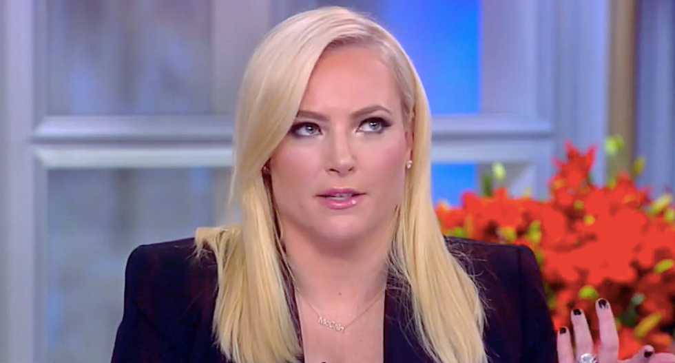 The View's Meghan McCain changes topic from GOP senator's slur to Democratic senator's clothes