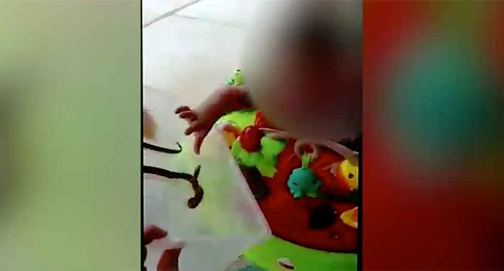 Mother under investigation for letting snake bite her baby and filming it for Facebook: 'I thought it was a good opportunity'